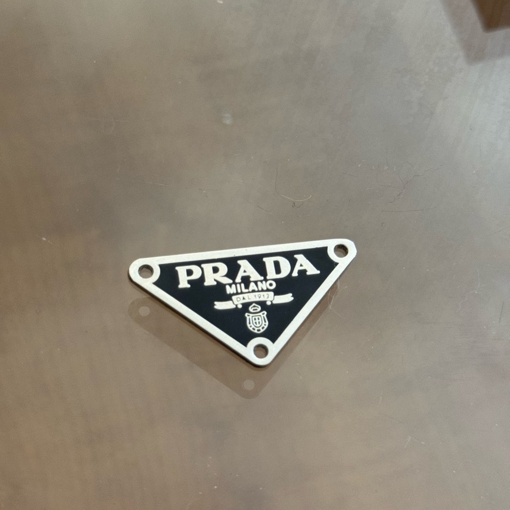 Repurposed Prada Triangle Logo